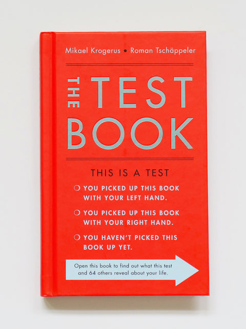 The American edition of The Test Book by the authors Mikael Krogerus and Roman Tschäppeler.